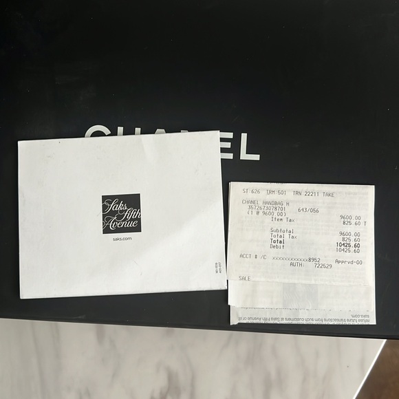 White Chanel Small Classic Flap with Gold Hardware - Picture 7 of 11